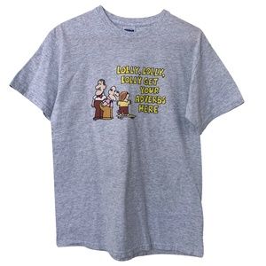 EUC!School House Rock Adverbs T-Shirt, Adult Med